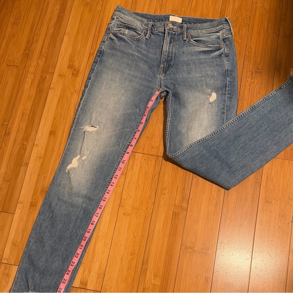 MOTHER The Flirt in Cold Feel Jeans Size 27 - Picture 14 of 16